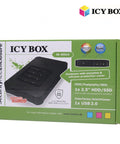 ICY BOX USB 3.0 Keypad encrypted enclosure for 2.5 SATA SSD/HDD (IB-289U3)"