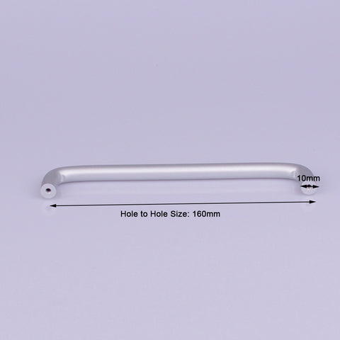 Aluminium Kitchen Cabinet Handles Drawer Bar Handle Pull 160mm
