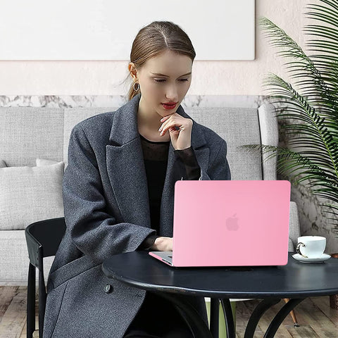 Suitable for  MacBook Pro 16 inch Case 2023 2022 2021 M2 A2780 A2485 M1 Pro/Max Hard Shell Case Keyboard Cover Pink