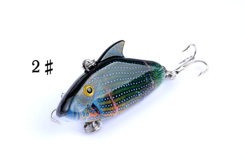4x 5.5cm Vib Bait Fishing Lure Lures Hook Tackle Saltwater