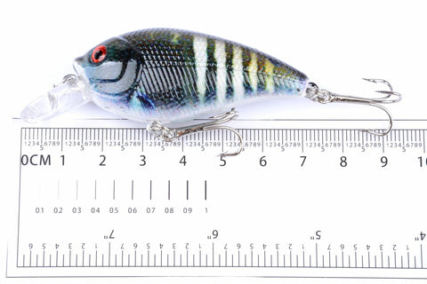 5x 7cm Popper Crank Bait Fishing Lure Lures Surface Tackle Saltwater