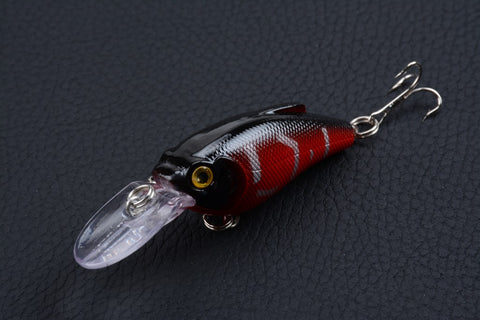 8x 7.5cm Popper Crank Bait Fishing Lure Lures Surface Tackle Saltwater
