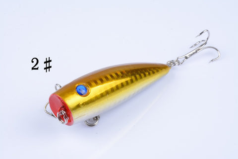5X 7cm Popper Poppers Fishing Lure Lures Surface Tackle Fresh Saltwater