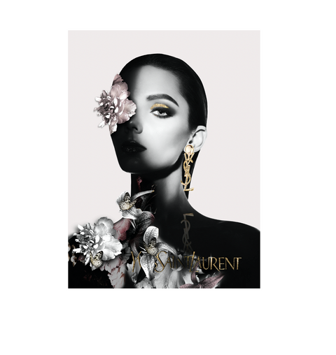 Interior Ave - Saint Fashion - Framed Artwork