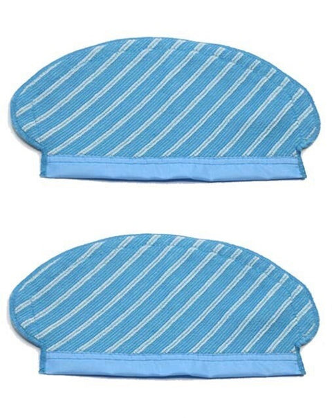 2 X  Reusable Mopping Pads For Ecovacs Deebot Ozmo 700, 750, 920, 950, T5, N5 & N7