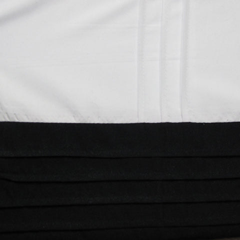 Pintuck Black Quilt Cover Set Single
