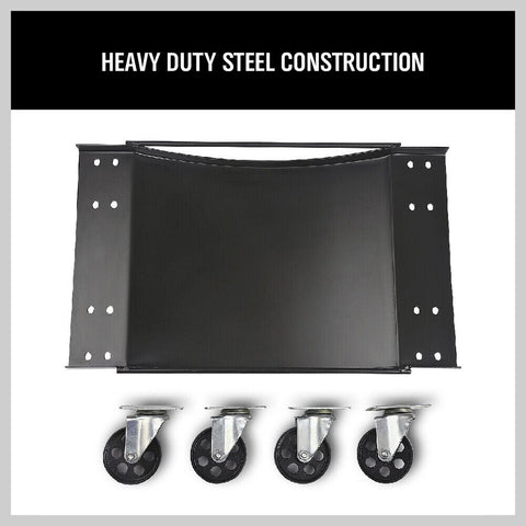 4 x Heavy Duty Wheel Dolly 450 kg 1000 lb Car Vehicle Positioning Jack Platform