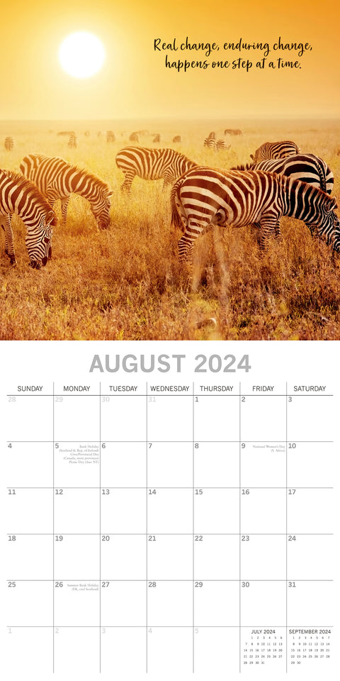 Inspiration - 2024 Square Wall Calendar 16 Month Planner Christmas New Year Gift