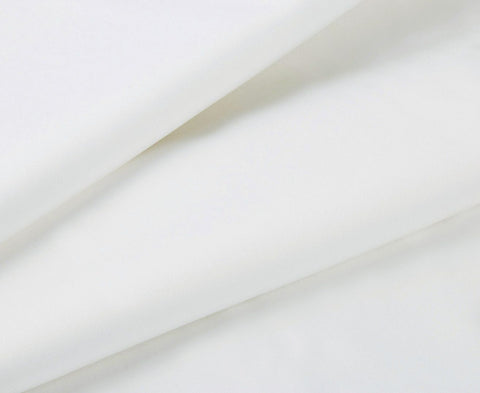 1000TC Ultra Soft King Size Bed White Flat & Fitted Sheet Set