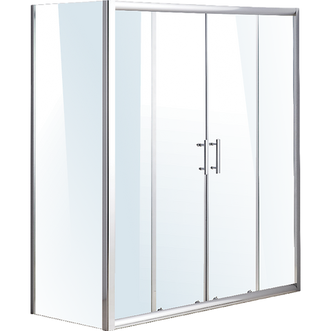 1700 X 700 Sliding Door Safety Glass Shower Screen By Della Francesca