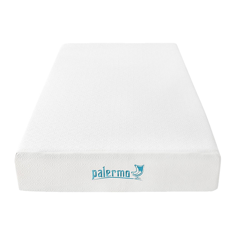 Palermo King Single 25cm Gel Memory Foam Mattress - Dual-Layered - CertiPUR-US Certified