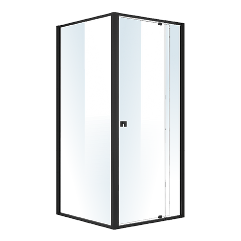 Semi Frameless Shower Screen (82~90)x 195cm & (89~92)x 195cm Side AS/NZS Glass