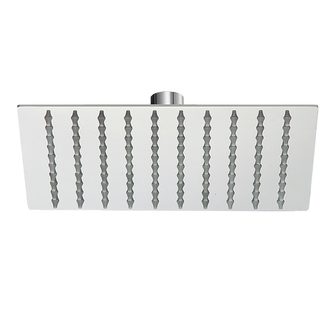 200mm Shower Head Square 304SS Polished Chrome Finish