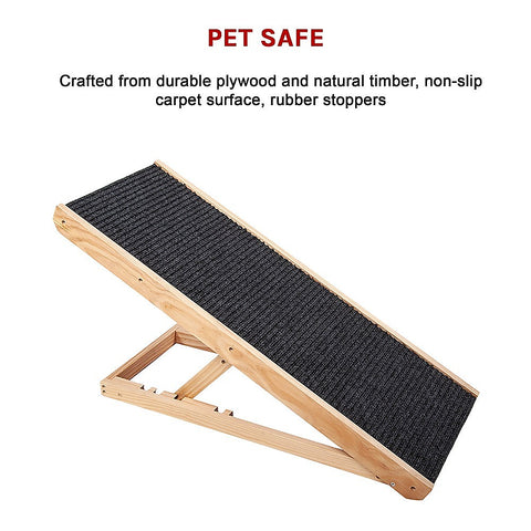 Dog Ramp Pet Ramp Adjustable Heights Portable
