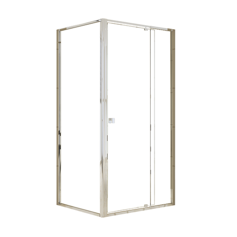 Semi Frameless Shower Screen (98~106)x 195cm & (77~80)x 195cm Side AS/NZS Glass