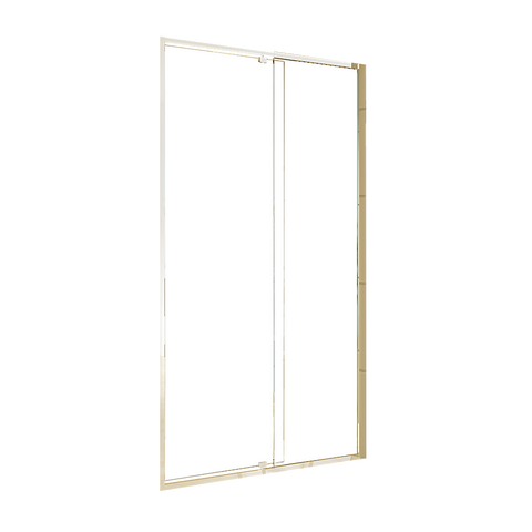 Adjustable Semi Frameless Shower Screen (114~122) x 195cm Australian Safety Glass