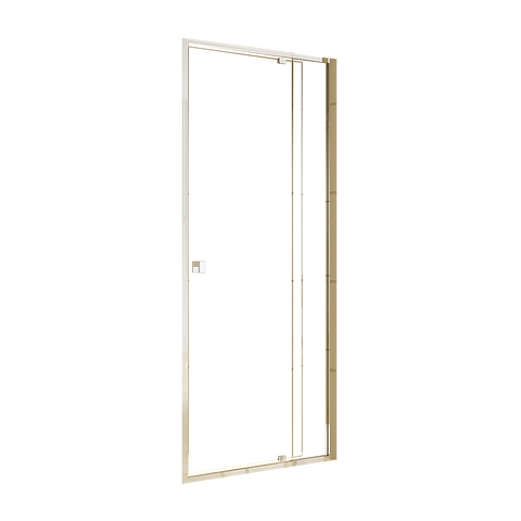 Adjustable Semi Frameless Shower Screen (82~90) x 195cm Australian Safety Glass