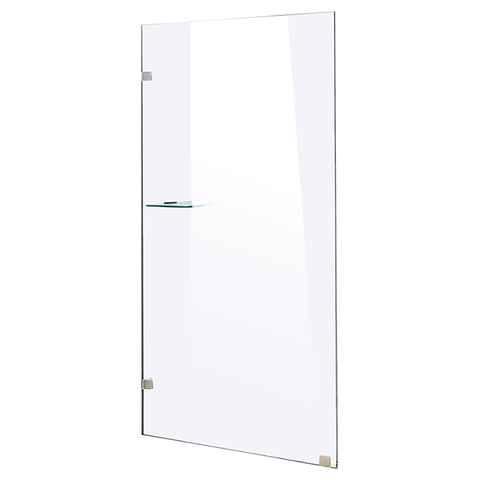 900 x 2100mm Frameless 10mm Safety Glass Shower Screen