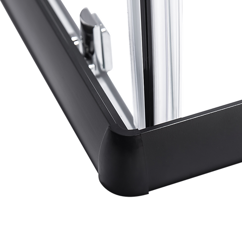 1200 x 800mm Sliding Door Nano Safety Glass Shower Screen By Della Francesca