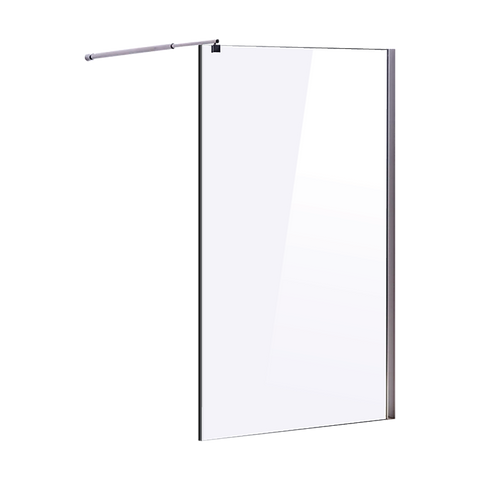 1000 x 2000mm Frameless 10mm Safety Glass Shower Screen