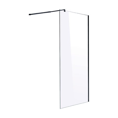 1000 x 2000mm Frameless 10mm Safety Glass Shower Screen