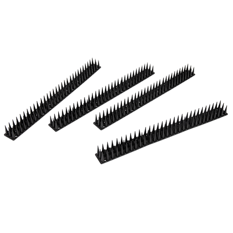 12pc Bird Spikes Human Cat Possum Mouse Pest Control Spiked Fence Wall Deterrent