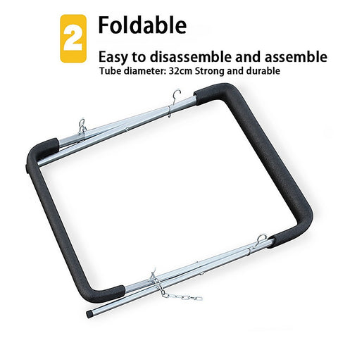 2x Fender Work Bench Panel Stand Curved Legs Panel Repair Beating Spray Painting