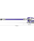Devanti Cordless Stick Vacuum Cleaner - Measurement 116 cm