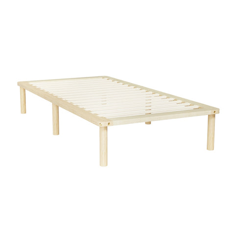 Artiss Bed Frame King Single Size Wooden Base Mattress Platform Timber Pine AMBA