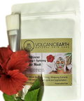 Hibiscus Face Mask With Brush
