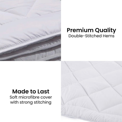 Laura Hill 800GSM Microfibre Bamboo Quilt Comforter Doona - King
