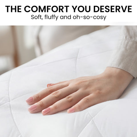 Laura Hill 800GSM Microfibre Bamboo Quilt Comforter Doona - King