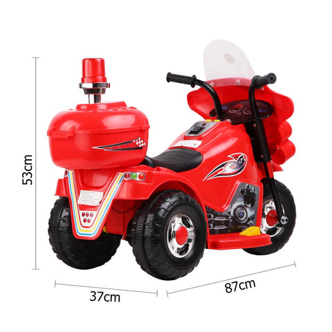 Rigo Kids Ride On Motorbike - Red