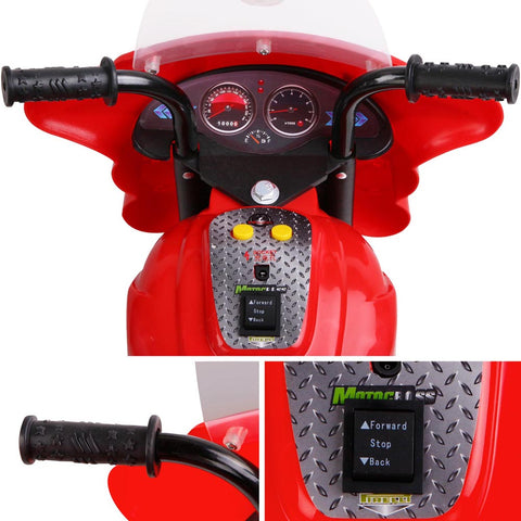 Rigo Kids Ride On Motorbike - Red