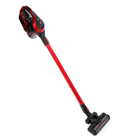 Devanti Cordless Stick Vacuum Cleaner - Black and Red