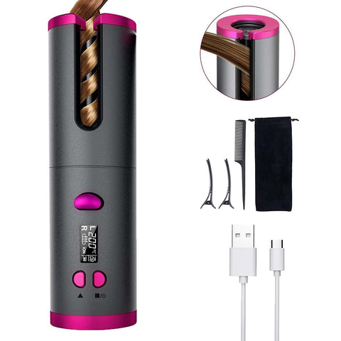 Cordless Automatic Hair Curler